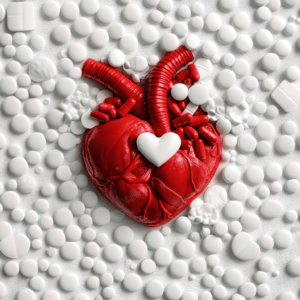 heart_toxicated_by_medicine_background_filled_with_white pills