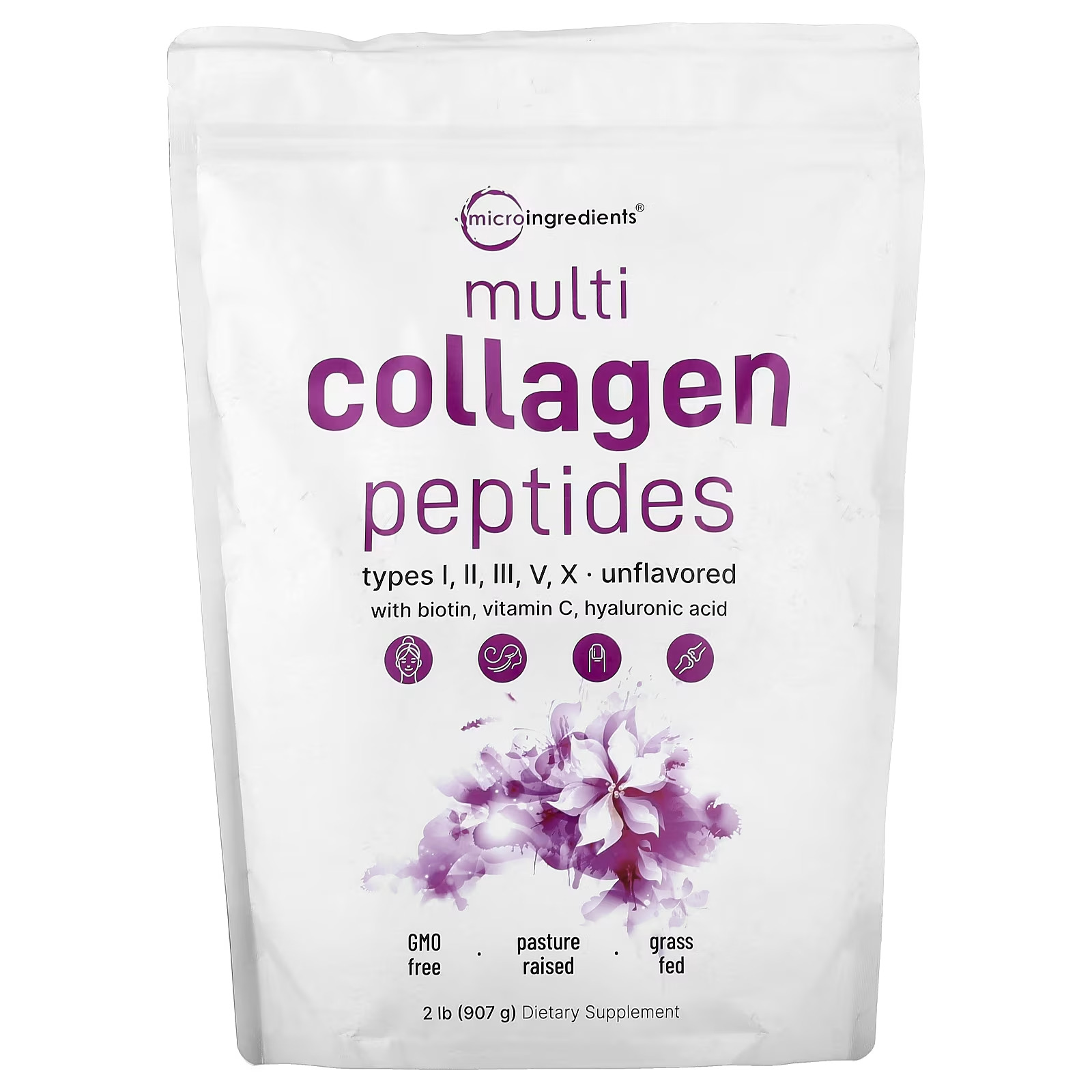 Micro Ingredients Multi Collagen Peptides Powder